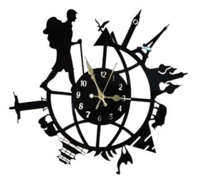 Man's Backpacking Traveler Clock - Buyway