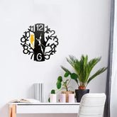 Sparrow Nest Acrylic Wall Clock - Buyway